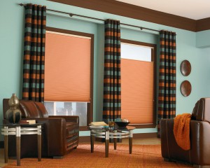 Large shades are easy to lift with motorized window coverings.