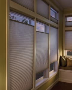 Multiple Hunter Douglas Shades