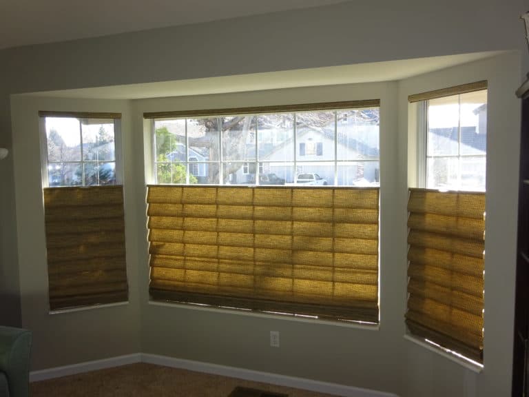 Cordless Top Down Bottom Up Roman Shades in Reno Kempler Design