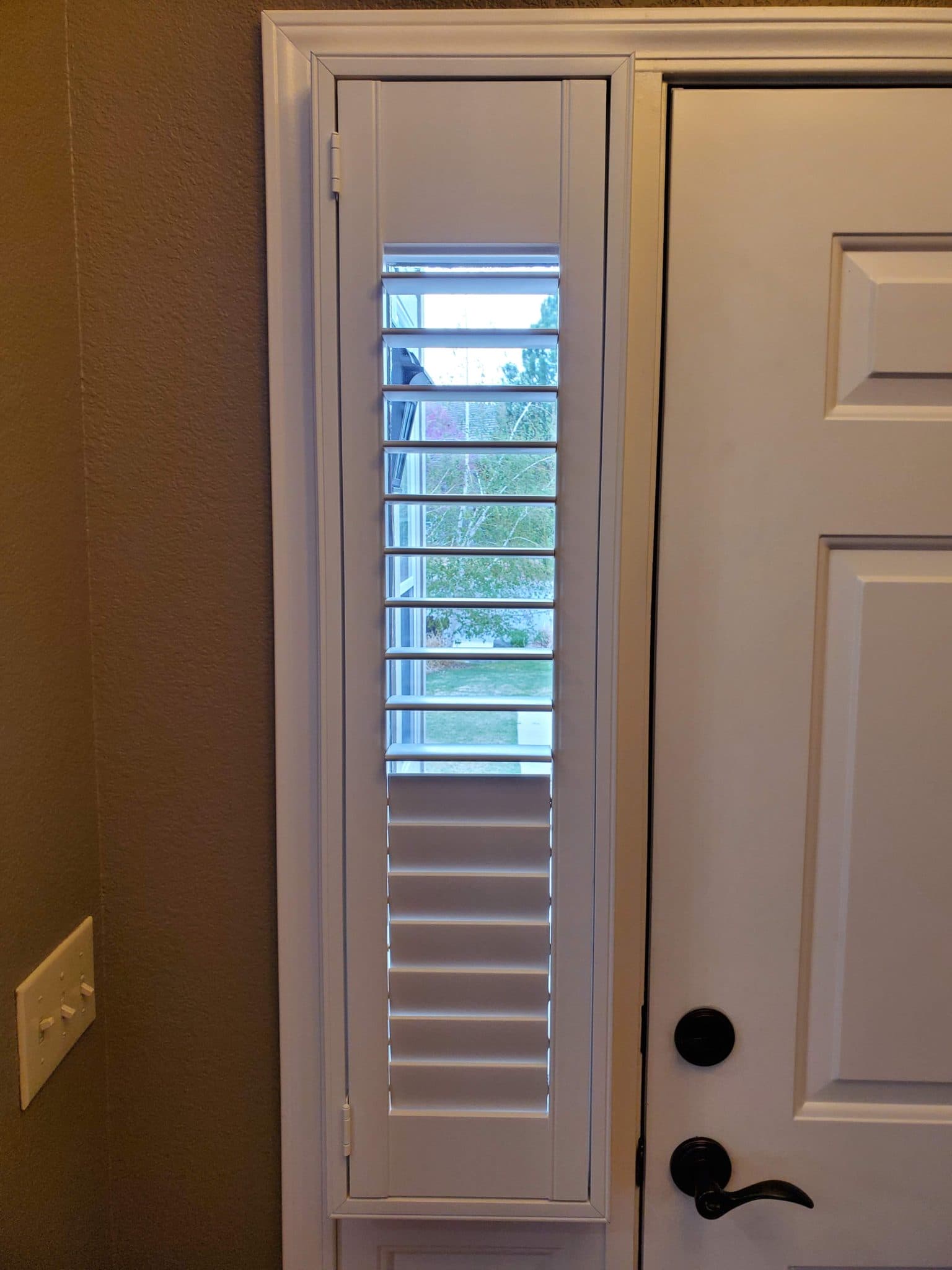 Sidelight Shutters and the Details That Matter for a Sparks Client