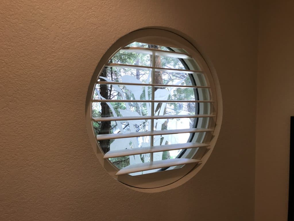 Caughlin Ranch Circular Window Shutters Kempler Design