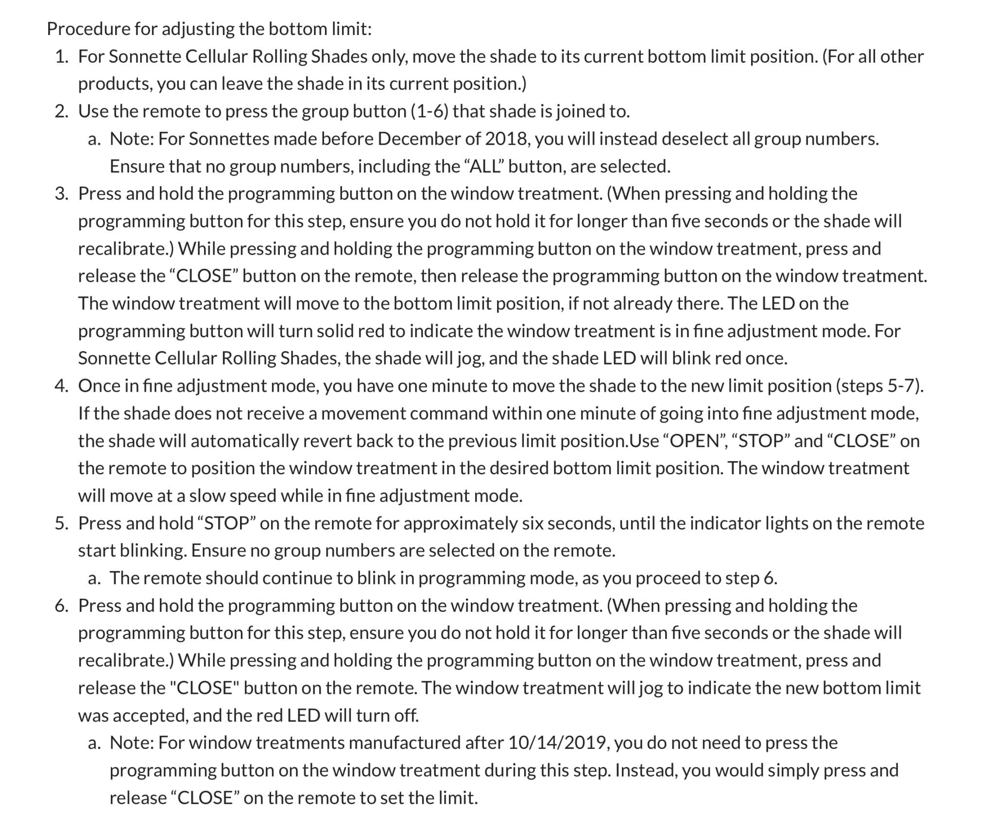 Setting Limits on Hunter Douglas PowerView Roller Shades